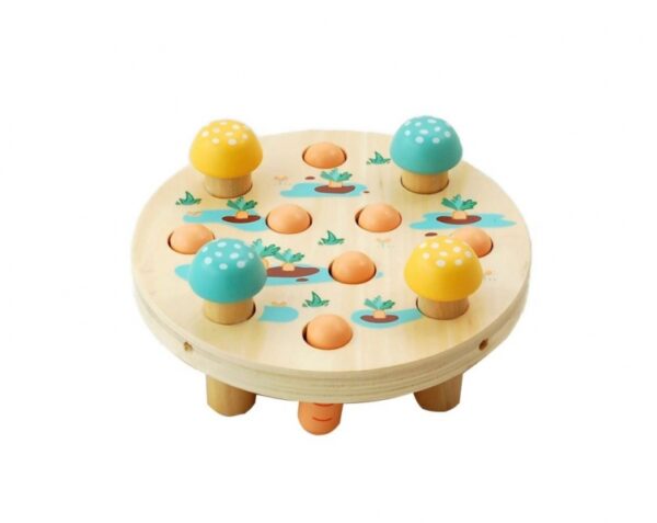 Dřevěná zatloukačka - mrkvové pole, Adam Toys - Obrázek 2