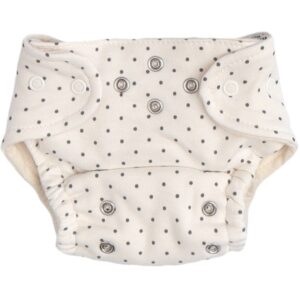 Mamatti Látková plenka EKO sada - kalhotky + 2 x plenka, vel. 5 - 14 kg, Dots