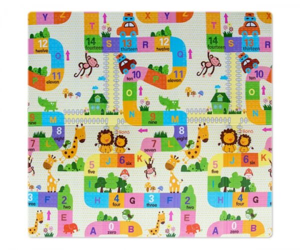 Milly Mally Skládací pěnová podložka, 197 x 177cm - Play Safari - Obrázek 2