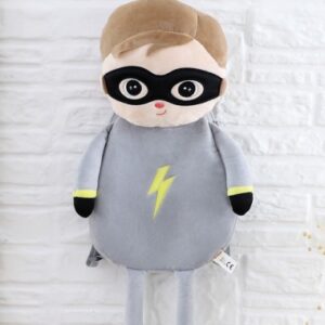 Dětský batůžek Metoo Super Boy - šedý, 56cm