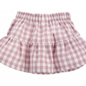 Pinokio Kostkovaná letní sukně Sweet Cherry - lila/bílá, vel. 74