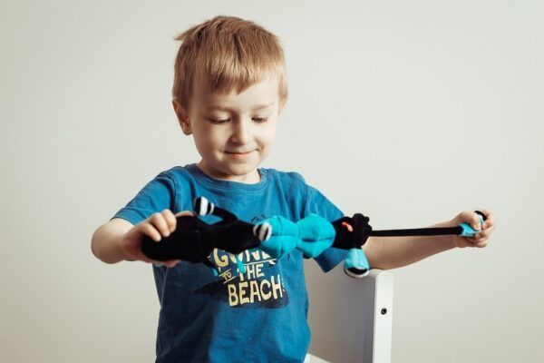 Hencz Toys Vibrující přítulníček Jednorožec - modrý - Obrázek 2