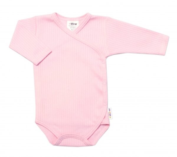 Praktická 5-dílná žebrovaná soupravička do porodnice Baby Nellys GIRL, růžová, vel. 68 - Image 6