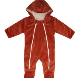 Mamatti Kojenecký overal VELVET, Baby Fox - hnědý, vel. 74