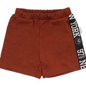 Mamatti Bavlněné kraťásky Baby Fox - hnědé, vel. 98
