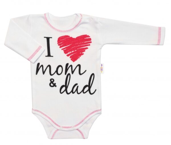 5-ti dílná soupravička do porodnice I love mom & dad, unisex - Image 5