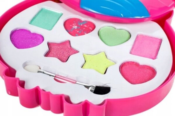 Dětská toaletní sada Make-up Sovička - růžová - Obrázek 2