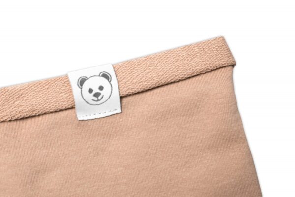 Čepice s nákrčníkem bavlna, Little Bear, Baby Nellys, béžová, vel. 98/134 - Obrázek 4