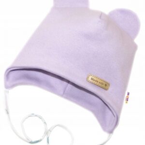 Čepička na zavazování, bavlna, Little Teddy, Baby Nellys, liliová