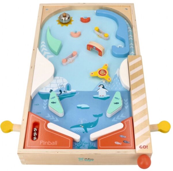Hra Pinball Adam Toys dřevěný - Obrázek 4