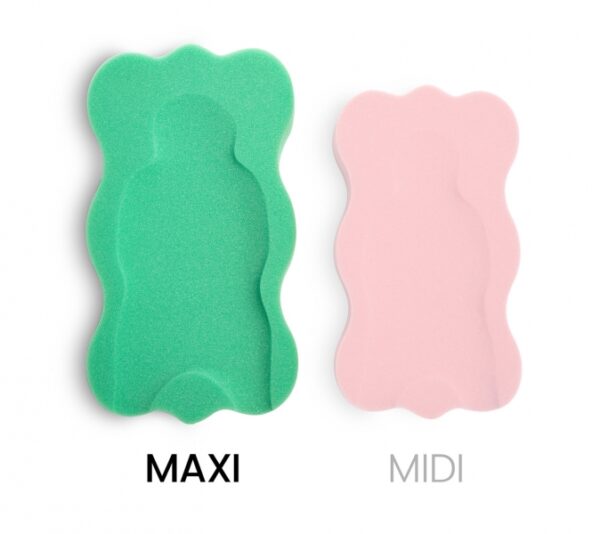 Matračka - houba ke koupání miminek Maxi - zelená - Obrázek 2