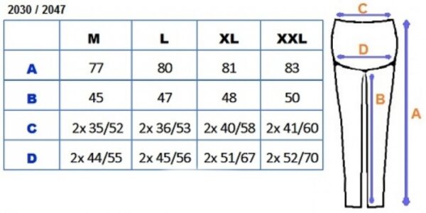 Be MaaMaa Těhotenské barevné legíny 3/4 délky - šedá, vel. XXL - Image 3