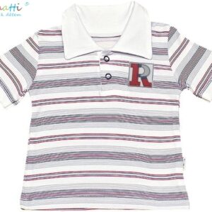 Polo tričko kr.rukáv Mamatti - Písmenka, vel. 68