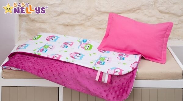 14-ti dílný set mega sada Be LOVE - Malina/šedá - Sovičky - Obrázek 6
