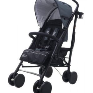 Sportovní kočárek Eco Swiss design - dark grey
