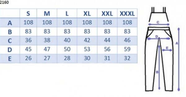 Be MaaMaa Těhotenské kalhoty s láclem - granátový melírek, vel. XL - Obrázek 3