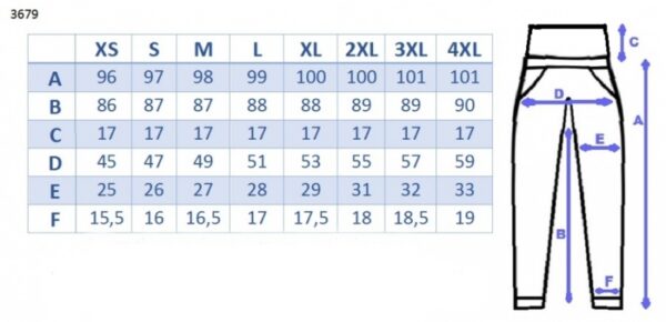 Be MaaMaa Těhotenské kalhoty - tmavý jeans, vel. XXL - Image 4
