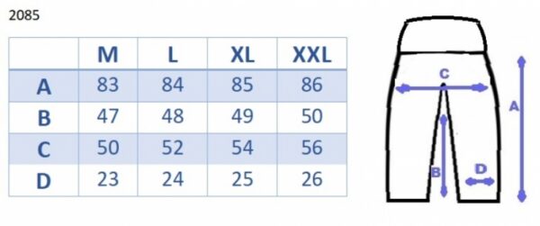 Be MaaMaa Těhotenské 3/4 tepláky s elastickým pásem - hnědé, vel. XL - Obrázek 4