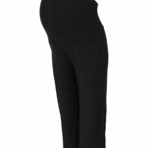 Be MaaMaa Těhotenské 3/4 tepláky s elastickým pásem - černé, vel. XXL
