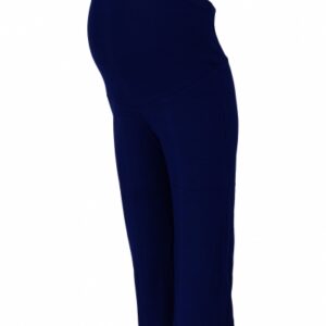 Be MaaMaa Těhotenské 3/4 tepláky s elastickým pásem - granát, vel. XL