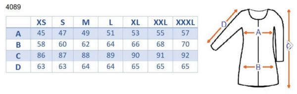 Be MaaMaa Těhotenské šaty/tunika dl. rukáv - modré, vel. XL - Obrázek 4