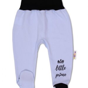 Baby Nellys Kojenecké polodupačky, Little Prince - modré, vel. 74