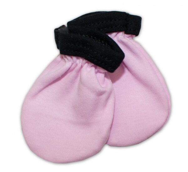 Kojenecké rukavičky Little princess - růžové, vel. 56/62