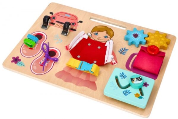 Montesori vzdělávací závěsná, naučná tabule - Anička, Adam Toys - Obrázek 5