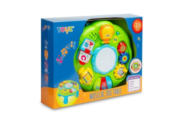 Interaktivní hudební stoleček TOYZ - Zoo - Obrázek 8