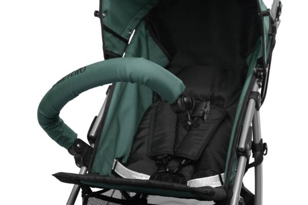 Golfový kočárek Alfa Dark Green, zelená - Image 8