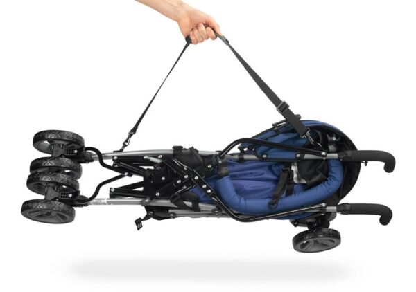 Golfový kočárek Alfa Navy, modrá - Image 10