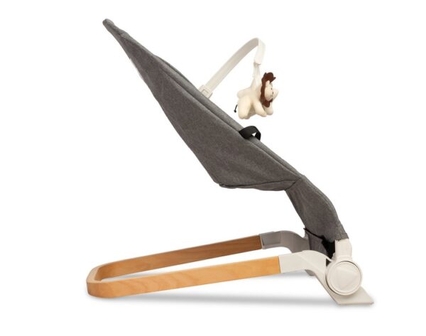 Kojenecké lehátko, ergonomické Pine - šedé - Obrázek 5