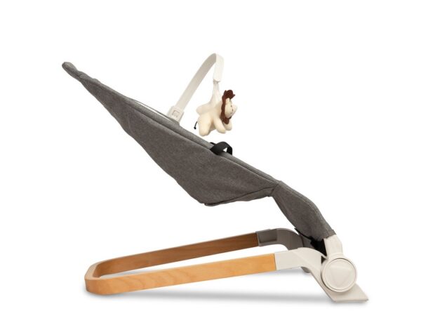 Kojenecké lehátko, ergonomické Pine - šedé - Obrázek 6