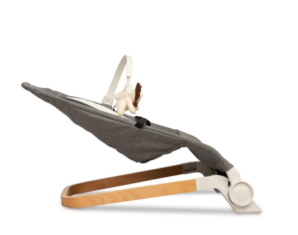 Kojenecké lehátko, ergonomické Pine - šedé - Obrázek 7