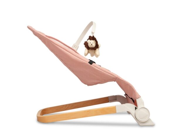 Kojenecké lehátko, ergonomické Pine - růžové - Obrázek 6
