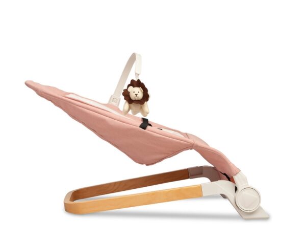 Kojenecké lehátko, ergonomické Pine - růžové - Obrázek 7