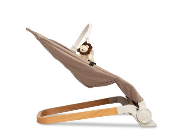 Kojenecké lehátko, ergonomické Pine - béžové/hnědé - Obrázek 6