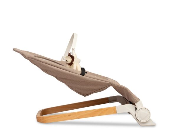 Kojenecké lehátko, ergonomické Pine - béžové/hnědé - Obrázek 7