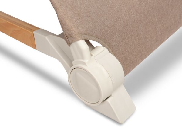 Kojenecké lehátko, ergonomické Pine - béžové/hnědé - Obrázek 8