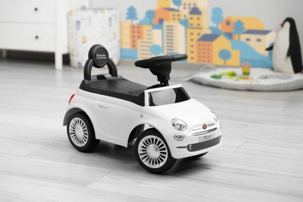 Dětské odrážedlo Fiat 500 - bílé - Obrázek 20