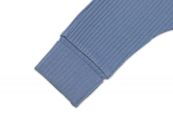 Žebrovaná rostoucí souprava 3D, Baby Boy - jeans, vel. 68/74 - Obrázek 8