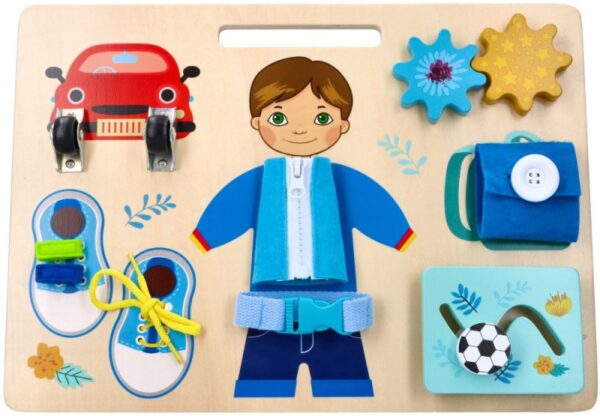 Montesori vzdělávací závěsná, naučná tabule - Adámek, Adam Toys - Obrázek 2