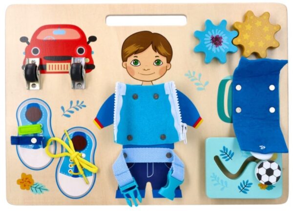 Montesori vzdělávací závěsná, naučná tabule - Adámek, Adam Toys - Obrázek 4