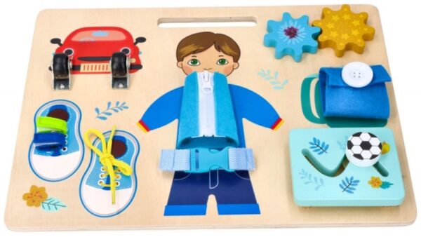 Montesori vzdělávací závěsná, naučná tabule - Adámek, Adam Toys - Obrázek 6