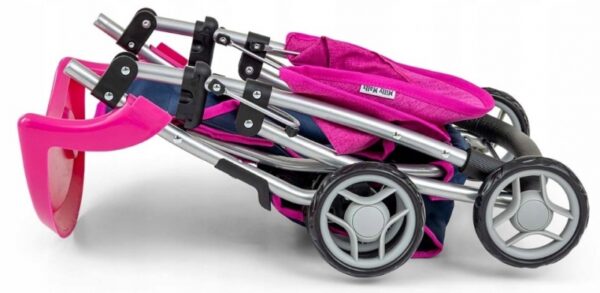 Sportovní kočárek pro panenky Milly Mally - Kate Prestige - navy - Obrázek 4
