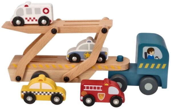 Přepravní transportér se 4 autíčky Adam Toys - Obrázek 3