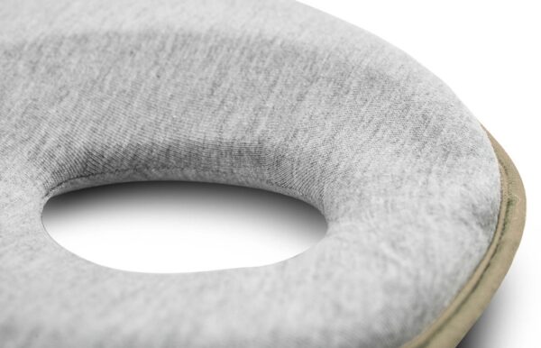 Ergonomický, tvarující polštářek pro miminko - šedá, béžová - Obrázek 3