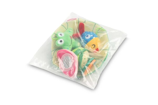 Kontrastní kolotoč nejen do kočárku Colorful - Žabka - Obrázek 4