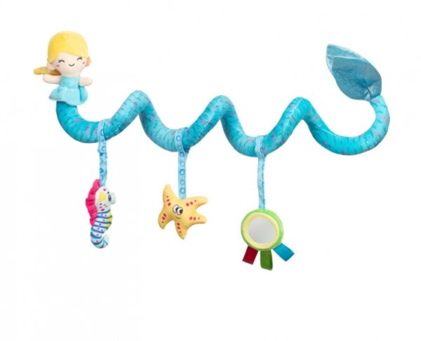 Edukační, kontrastní spirála Colorful - Mořská víla
