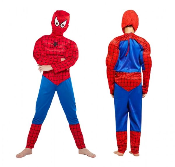 Dětský kostým Svalnatý Spiderman 98-110- S - Obrázek 7